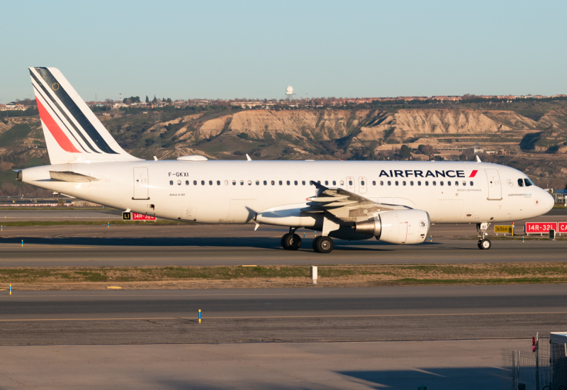 Photo of F-GKXI - Air France Airbus A320 at MAD on AeroXplorer Aviation Database