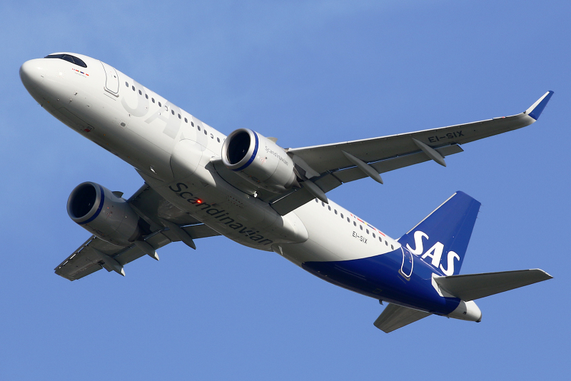 Photo of EI-SIX - Scandinavian Airlines Airbus A320NEO at HAM on AeroXplorer Aviation Database