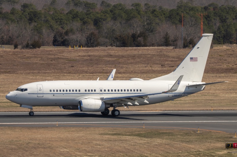 Photo of 02-0203 - USAF - United States Air Force Boeing C-40 at ACY on AeroXplorer Aviation Database