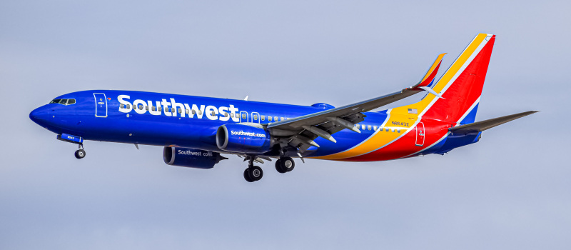 Photo of N8543Z - Southwest Airlines Boeing 737-800 at DEN on AeroXplorer Aviation Database