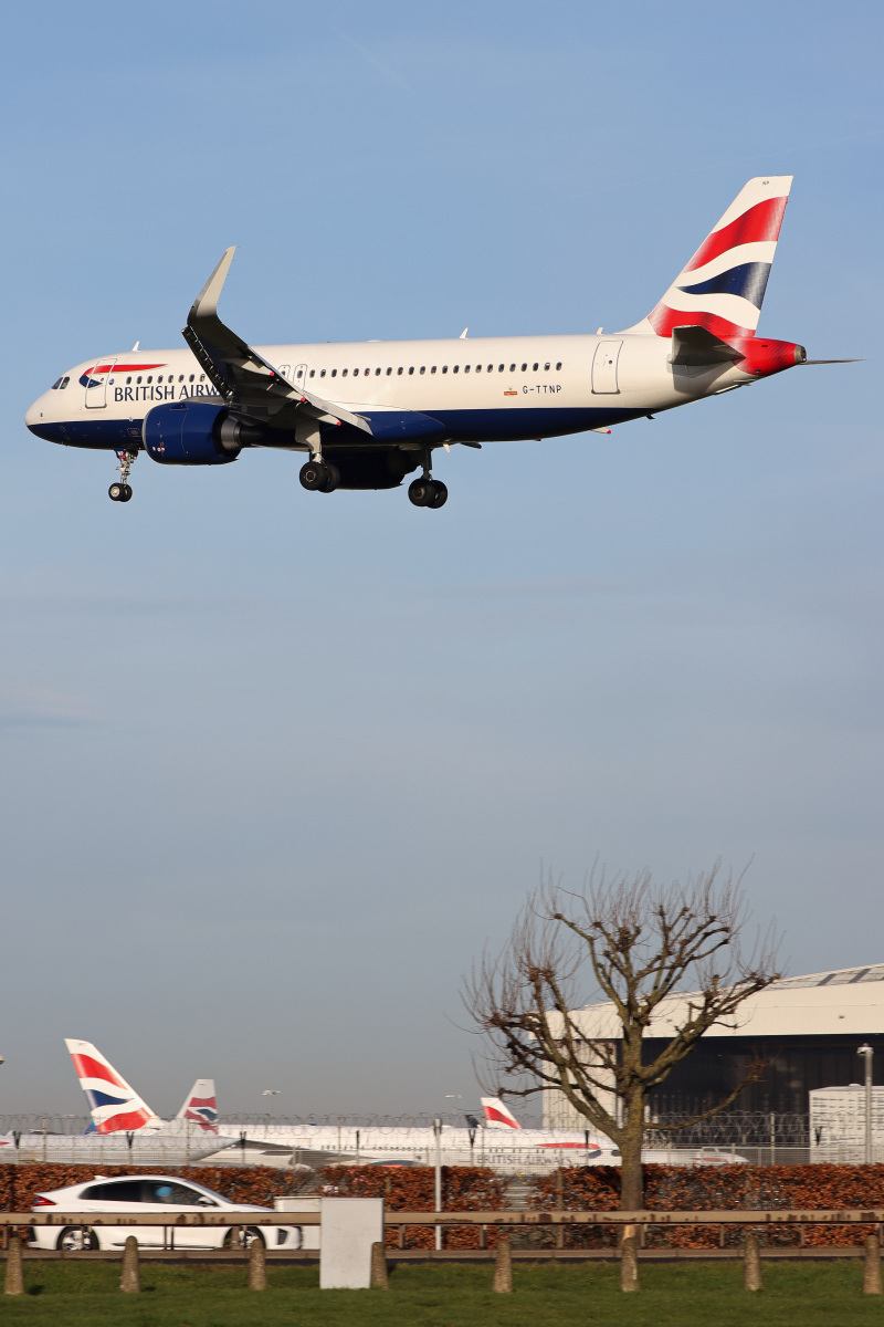 Photo of G-TTNP - British Airways Airbus A320NEO at LHR on AeroXplorer Aviation Database