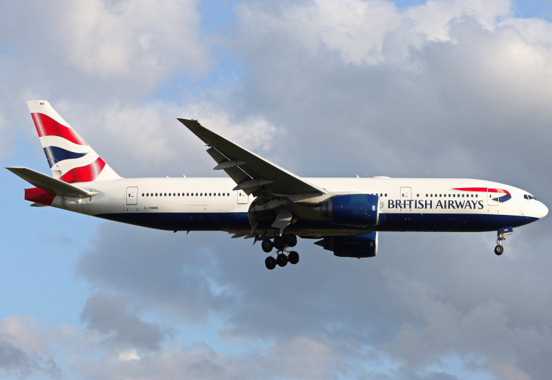 Photo of G-YMMK - British Airways Boeing 777-200ER at LHR on AeroXplorer Aviation Database