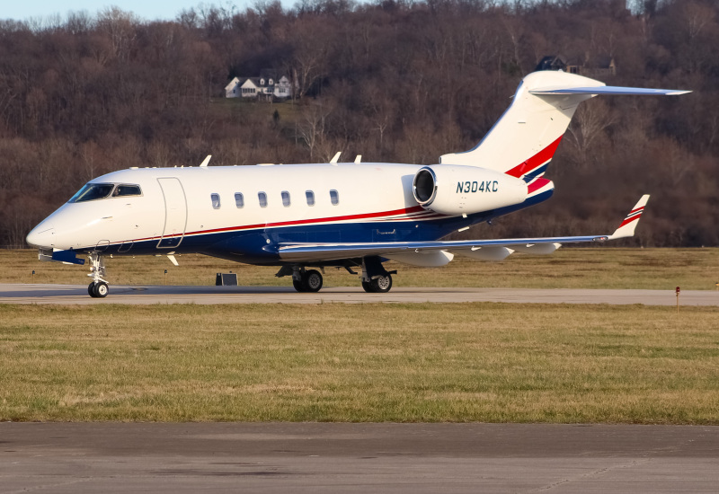 Photo of N304KC - PRIVATE Bombardier Challenger 300 at LUK on AeroXplorer Aviation Database