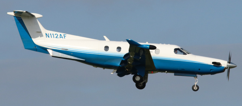 Photo of N112AF - PRIVATE Pilatus Pc-12 at MTN on AeroXplorer Aviation Database