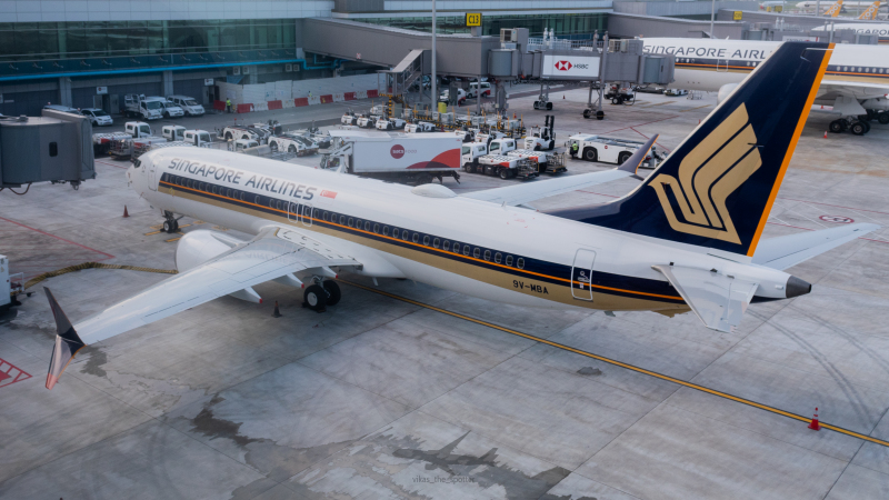 Photo of 9V-MBA - Singapore Airlines Boeing 737 MAX 8 at SIN on AeroXplorer Aviation Database