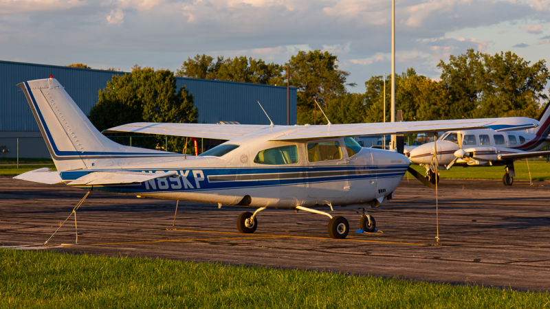 Photo of N89KP - PRIVATE Cessna 210 at DLZ on AeroXplorer Aviation Database