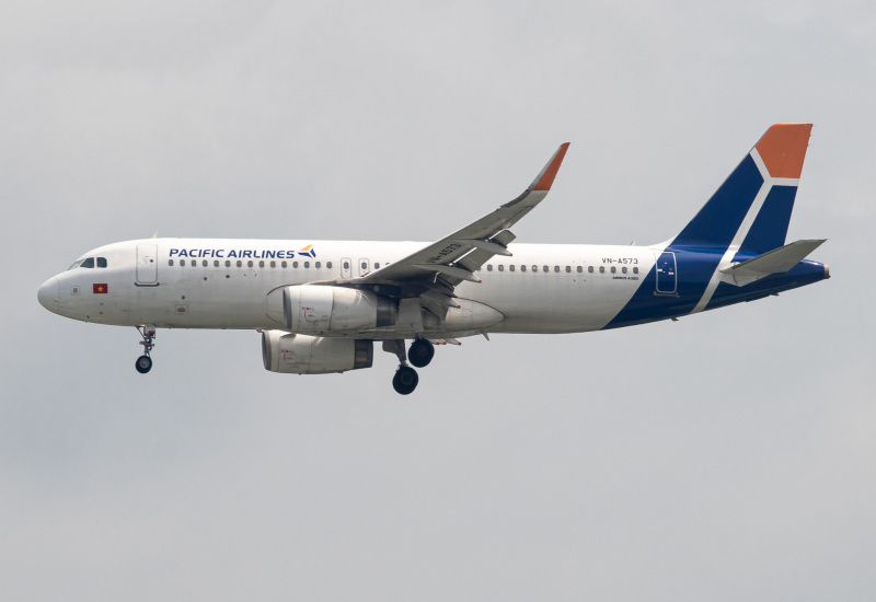 Photo of VN-A573 - Pacific Airlines Airbus A320 at SGN on AeroXplorer Aviation Database