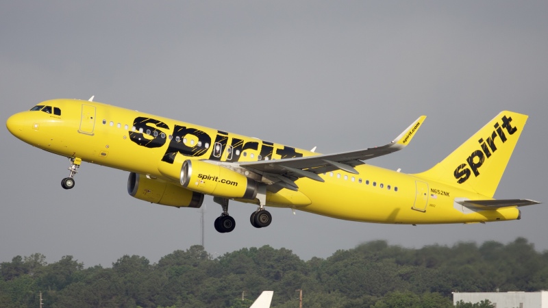 Photo of N652NK - Spirit Airlines Airbus A320 at IAH on AeroXplorer Aviation Database