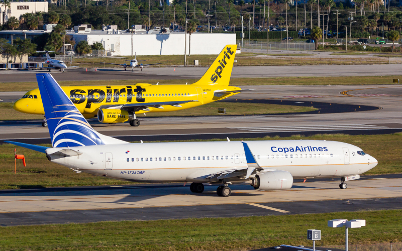Photo of HP-1726CMP - Copa Airlines Boeing 737-800 at TPA on AeroXplorer Aviation Database