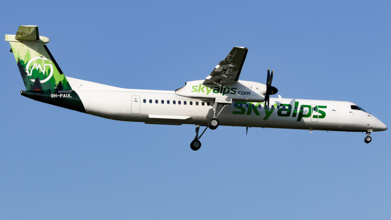 Photo of 9H-PAUL - SkyAlps Bombardier Dash 8-Q402 at ZRH on AeroXplorer Aviation Database