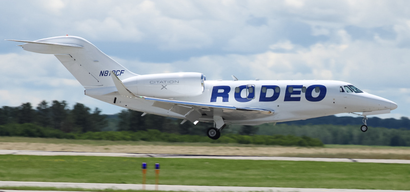 Photo of N918CF - Baker Aviation Cessna Citation 750 X at PKD on AeroXplorer Aviation Database