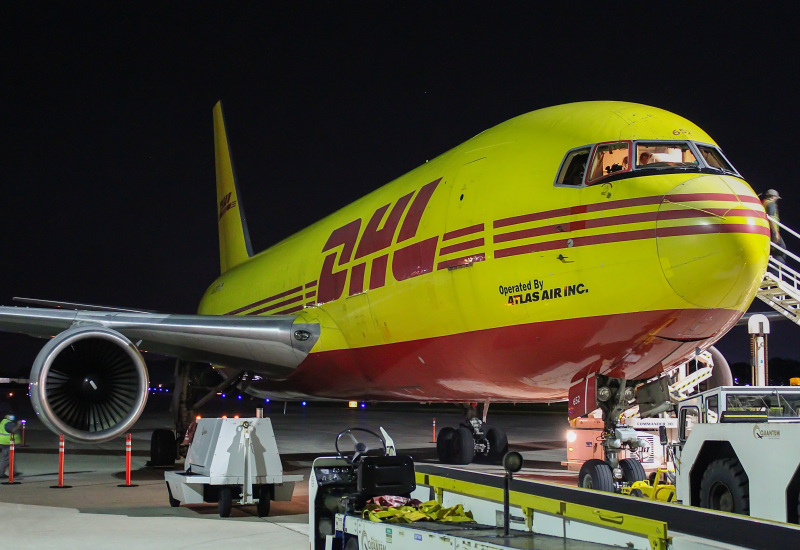 Photo of N652GT - DHL Boeing 767-200F at MKE on AeroXplorer Aviation Database