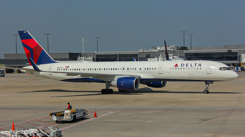Photo of N67171 - Delta Airlines Boeing 757-200 at ATL on AeroXplorer Aviation Database