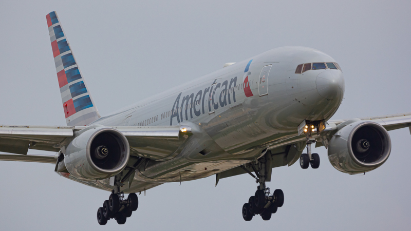 Photo of N766AN - American Airlines Boeing 777-200ER at MIA on AeroXplorer Aviation Database