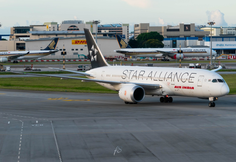 Photo of VT-ANU - Air India Boeing 787-8 at SIN on AeroXplorer Aviation Database