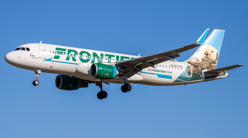Photo of N235FR - Frontier Airlines Airbus A320 at BWI on AeroXplorer Aviation Database