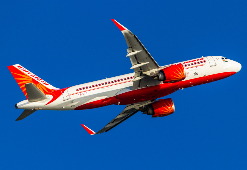 Photo of VT-EXJ - Air India Airbus A320NEO at HKG on AeroXplorer Aviation Database