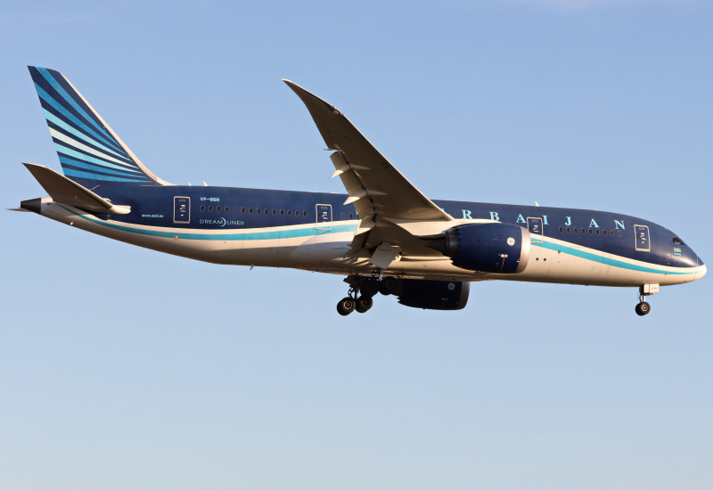 Photo of VP-BBR - Azerbijan Airlines Boeing 787-8 at LHR on AeroXplorer Aviation Database