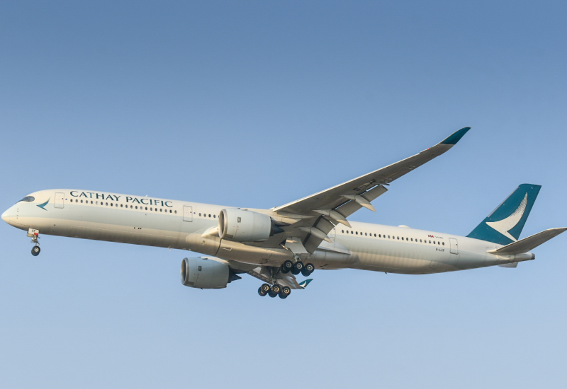 Photo of B-LXF - Cathay Pacific Airbus A350-1000 at TLV on AeroXplorer Aviation Database