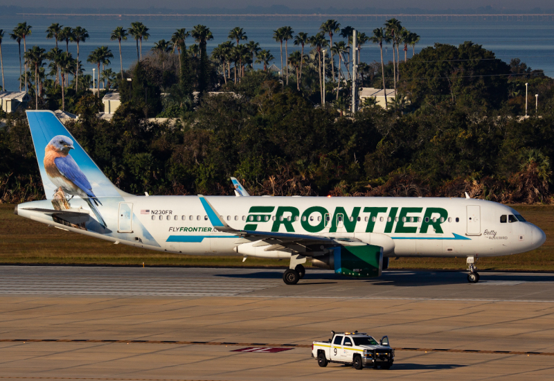 Photo of N230FR - Frontier Airlines Airbus A320 at TPA  on AeroXplorer Aviation Database