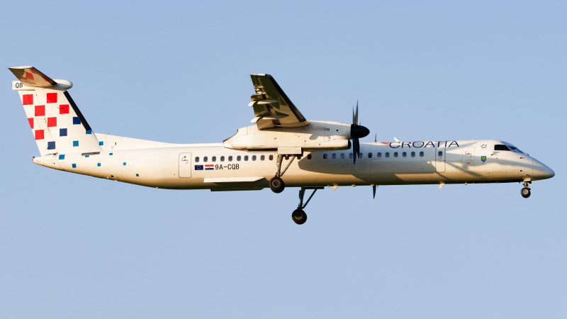 Photo of 9A-CQB - Croatia Airlines Bombardier Dash 8-Q402 at ZRH on AeroXplorer Aviation Database