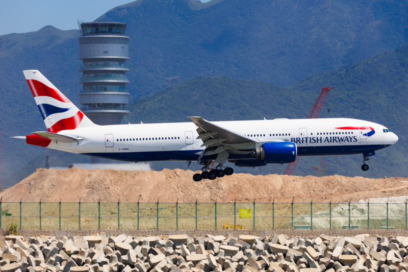 Photo of G-YMMH - British Airways Boeing 777-200ER at HKG on AeroXplorer Aviation Database