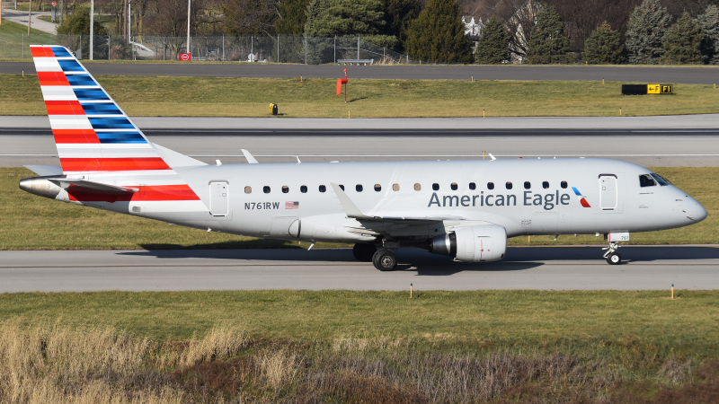 Photo of N761RW - American Eagle Embraer E170 at CMH on AeroXplorer Aviation Database