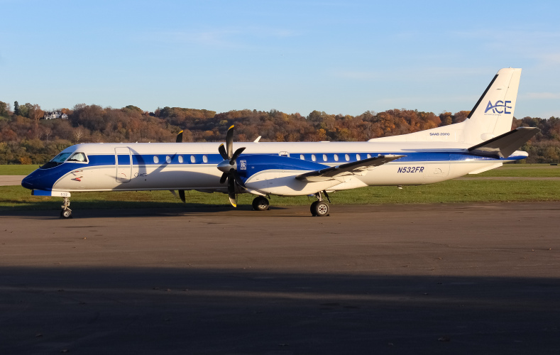 Photo of N532FR - Freight Runners Express Saab 2000 at LUK on AeroXplorer Aviation Database