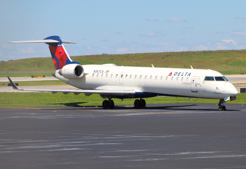 Photo of N367CA - Delta Airlines Mitsubishi CRJ-700 at CVG on AeroXplorer Aviation Database