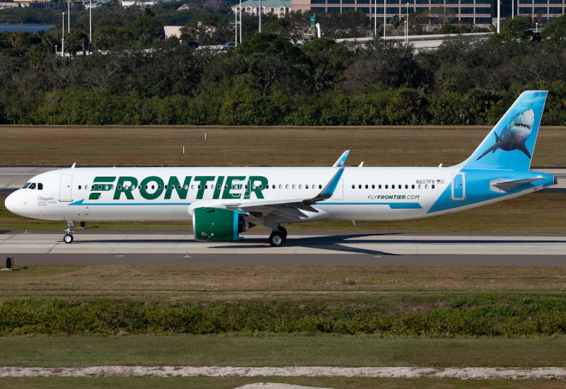 Photo of N607FR - Frontier Airlines Airbus A321NEO at TPA on AeroXplorer Aviation Database