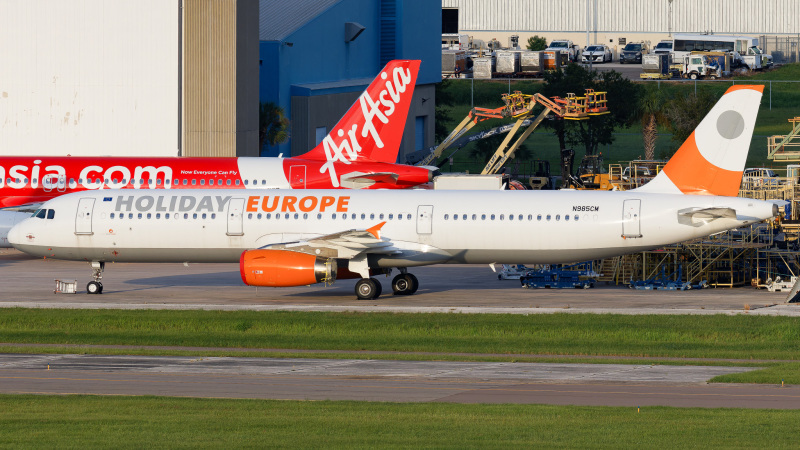 Photo of N985CM - Holiday Europe Airbus A321-200 at TPA on AeroXplorer Aviation Database