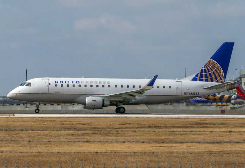 Photo of N82333 - United Express Embraer E175LR at AUS on AeroXplorer Aviation Database