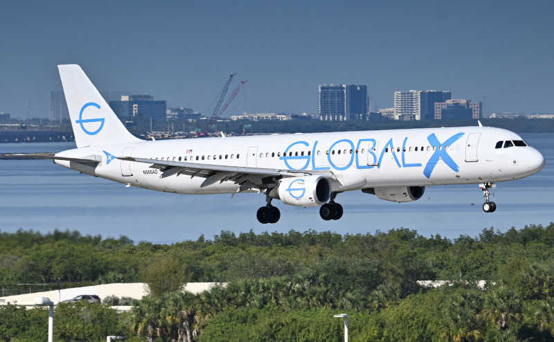 Photo of N966AD - Global X Airbus A321-200 at TPA on AeroXplorer Aviation Database