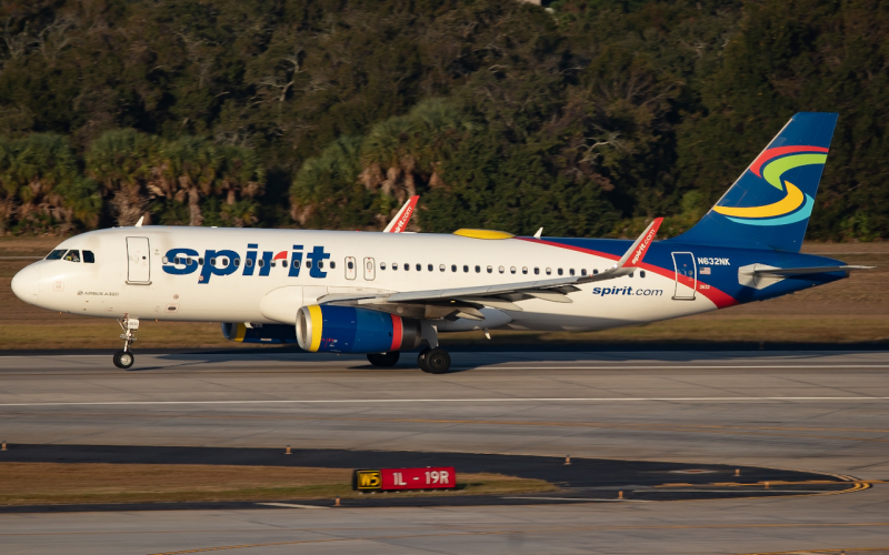Photo of N632NK - Spirit Airlines Airbus A320 at TPA  on AeroXplorer Aviation Database
