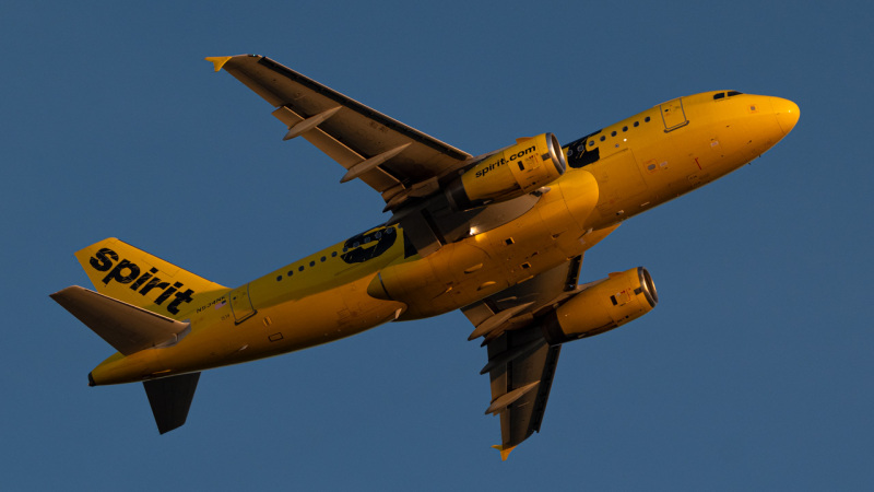 Photo of N534NK - Spirit Airlines Airbus A319 at ATL on AeroXplorer Aviation Database