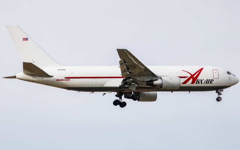 Photo of N750AX - ABX Air  Boeing 767-200F at ABE on AeroXplorer Aviation Database