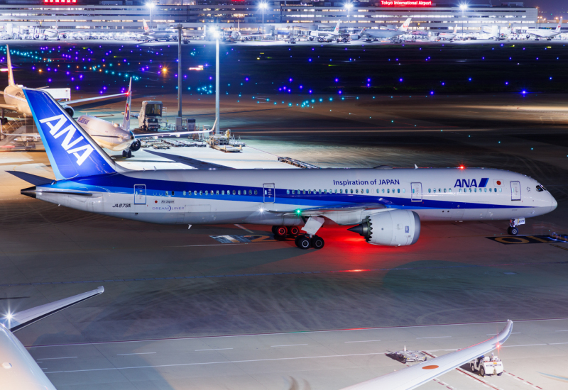 Photo of JA879A - All Nippon Airways Boeing 787-9 at hnd on AeroXplorer Aviation Database
