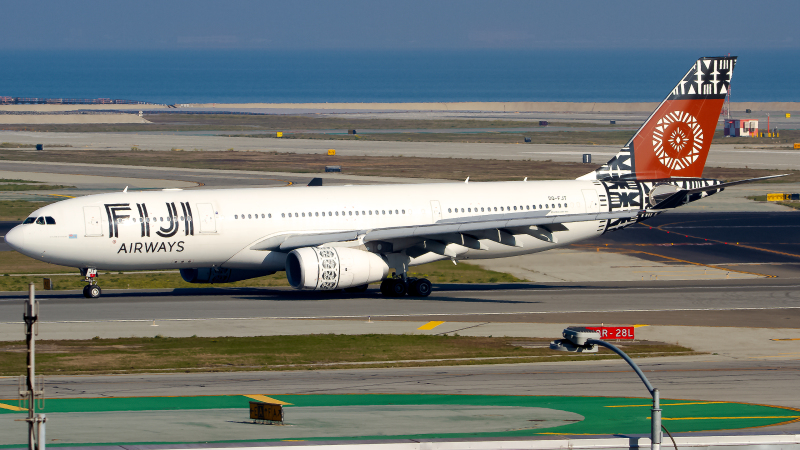 Photo of DQ-FJT - Fiji Airways Airbus A330-200 at SFO on AeroXplorer Aviation Database