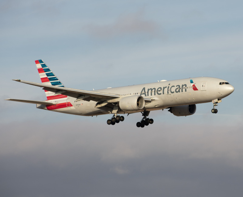 Photo of N793AN - American Airlines Boeing 777-200 at DFW on AeroXplorer Aviation Database