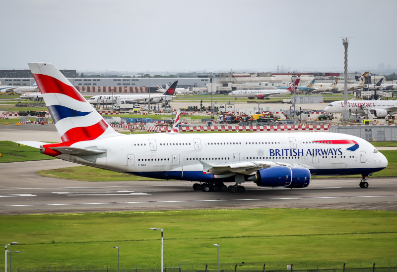 Photo of G-XLEK - British Airways Airbus A380-800 at LHR on AeroXplorer Aviation Database