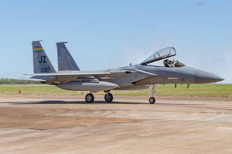 Photo of 82-0017 - USAF - United States Air Force McDonnell Douglas F-15 Eagle at KBAD on AeroXplorer Aviation Database