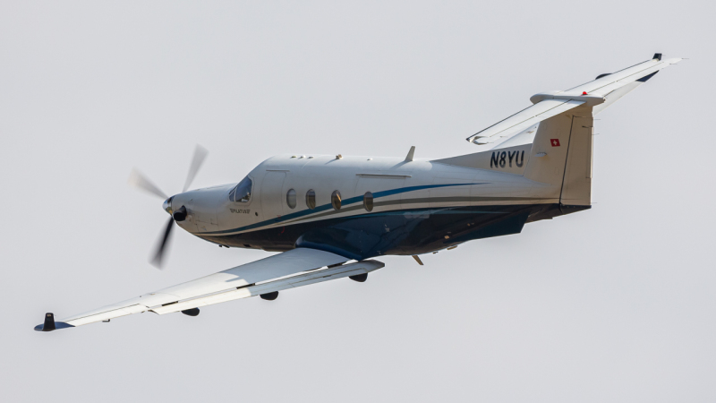 Photo of N8YU - PRIVATE Pilatus PC-12 at ASE on AeroXplorer Aviation Database
