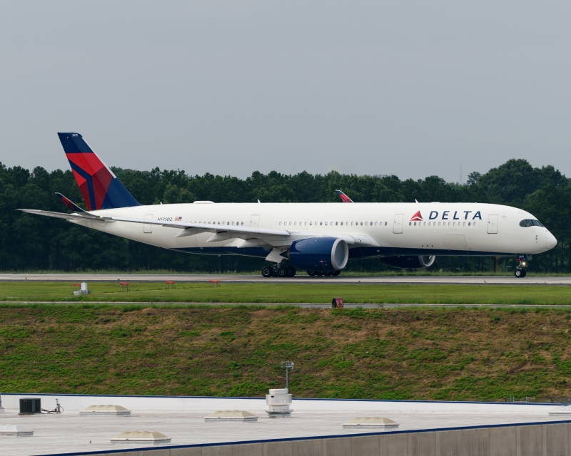 Photo of N575DZ - Delta Airlines Airbus A350-900 at ATL on AeroXplorer Aviation Database