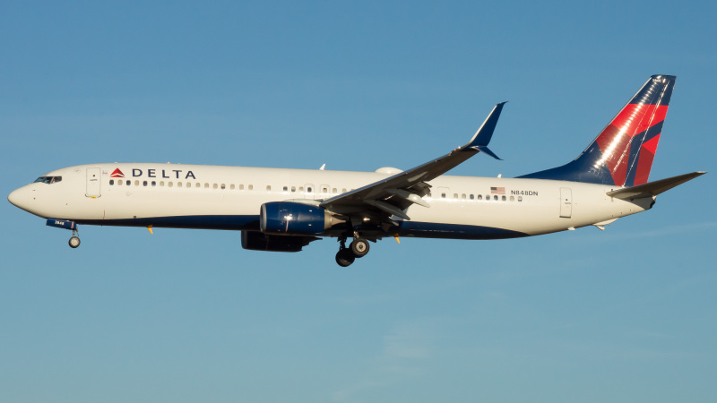 Photo of N848DN - Delta Airlines Boeing 737-800 at BWI on AeroXplorer Aviation Database