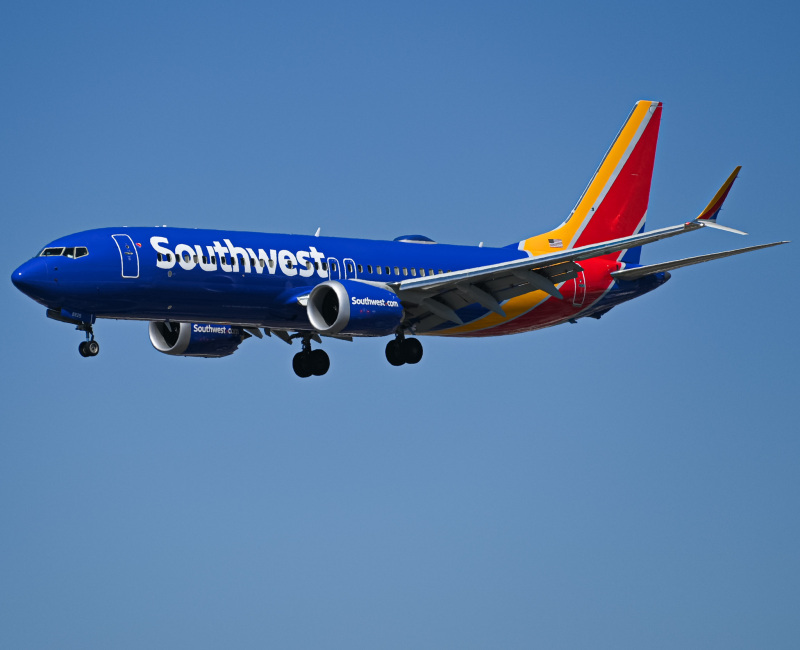 Photo of N8825Q - Southwest Airlines Boeing 737 MAX 8 at SAN on AeroXplorer Aviation Database