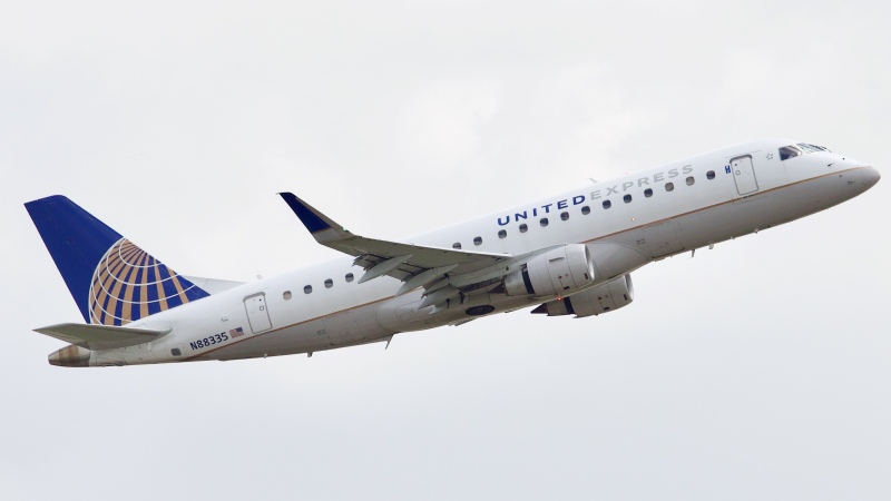 Photo of N88335 - United Express Embraer E175 at IAH on AeroXplorer Aviation Database