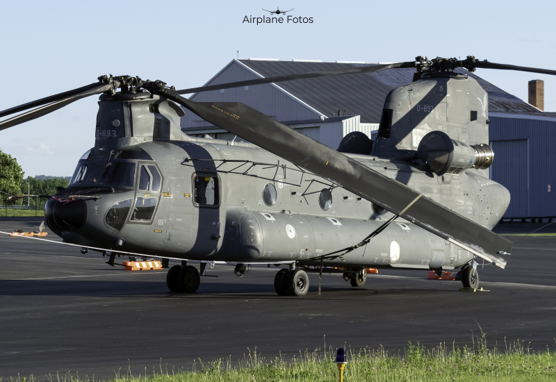 Photo of D-893 - Royal Netherlands Air Force CH-47F at RDG on AeroXplorer Aviation Database