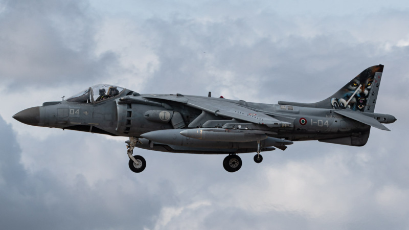 Photo of MM55032 - Italian Navy McDonnell Douglas AV-8B+ Harrier II GRUPAER at FFD on AeroXplorer Aviation Database