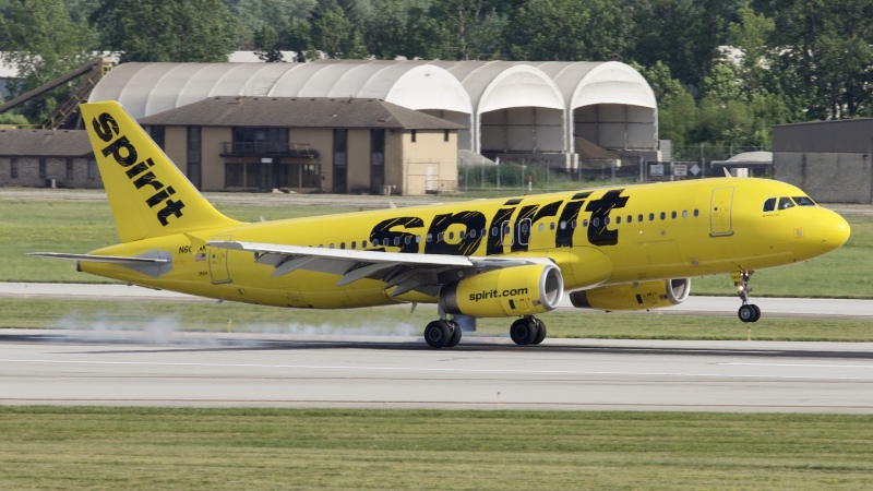 Photo of N604NK - Spirit Airlines Airbus A320 at CMH on AeroXplorer Aviation Database