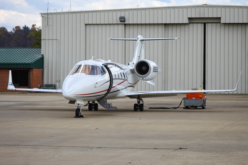 Photo of N960SC - PRIVATE  Learjet 60 at LUK on AeroXplorer Aviation Database